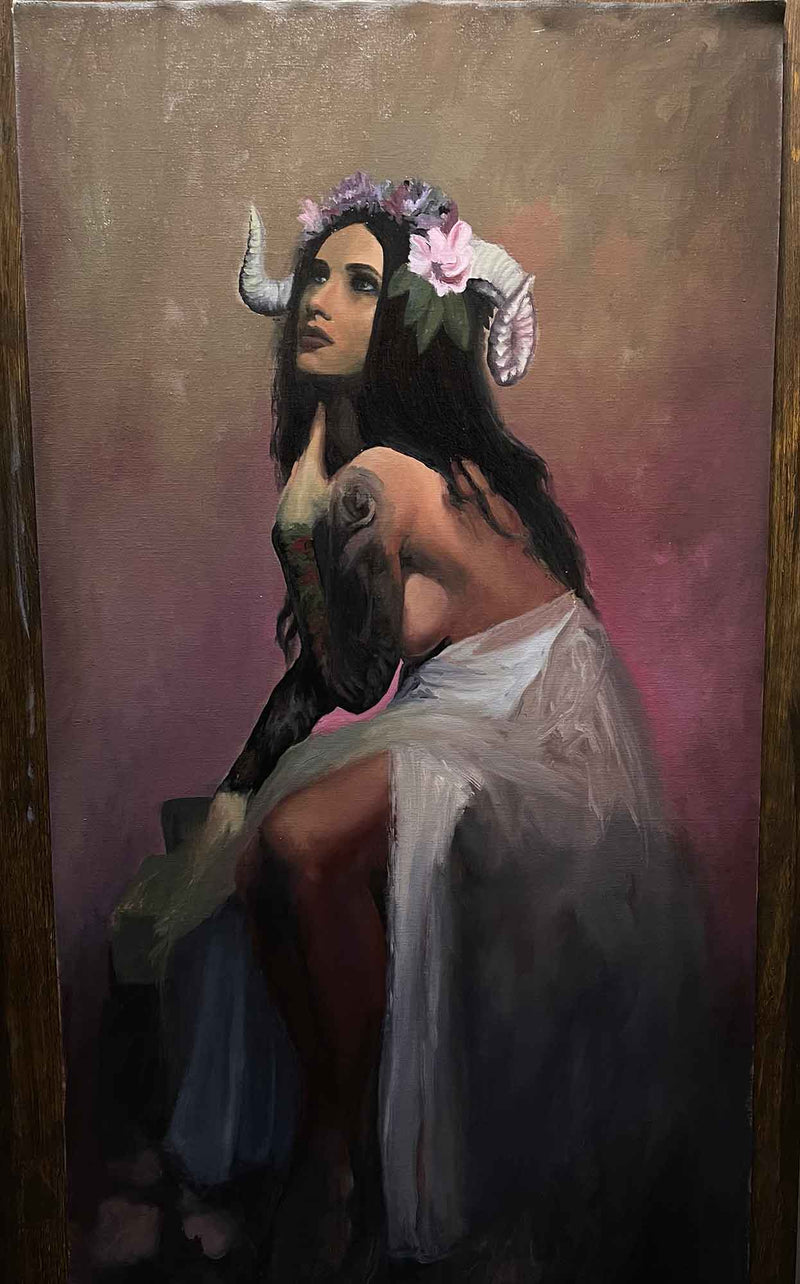 Figure Portrait Commission Oil Painting